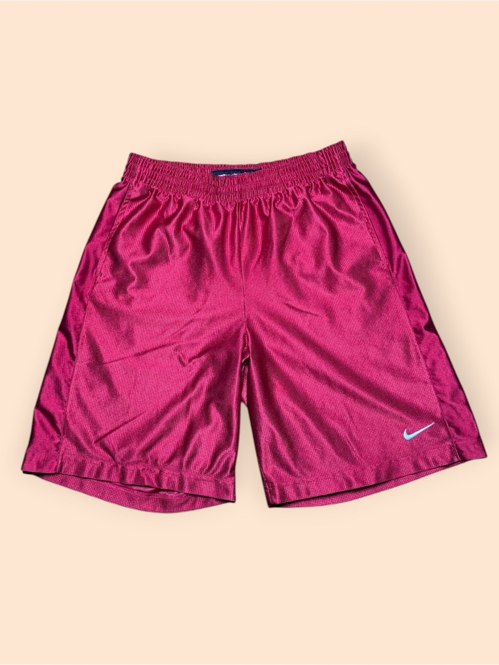 Vintage Y2K Nike Basketball Athletic Shorts Red Men’s XL Vtg 2000s